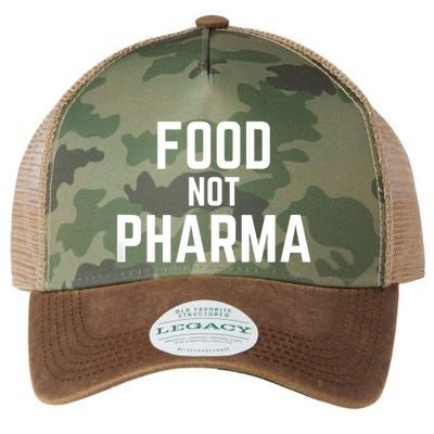 Food Not Pharma Natural Organic Nutrition Legacy Tie Dye Trucker Hat