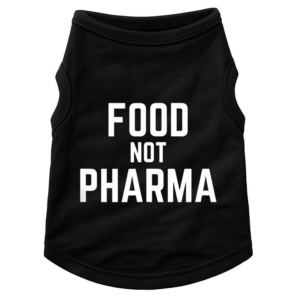 Food Not Pharma Natural Organic Nutrition Doggie Tank