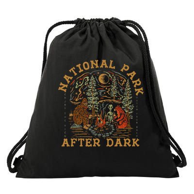 Funny National Park After Dark Gift Drawstring Bag