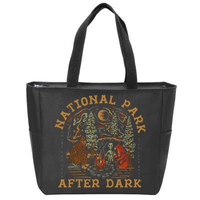 Funny National Park After Dark Gift Zip Tote Bag