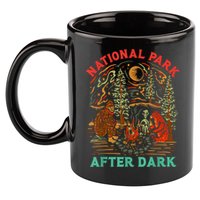 Funny National Park After Dark 11oz C Handle Ceramic Mug