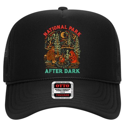 Funny National Park After Dark Trucker Hat
