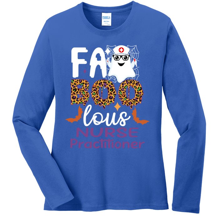 Faboolous Nurse Practitioner Halloween Funny For Nursing Cool Gift Ladies Long Sleeve Shirt