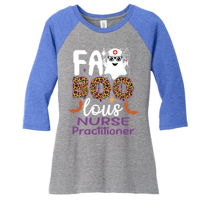 Faboolous Nurse Practitioner Halloween Funny For Nursing Cool Gift Women's Tri-Blend 3/4-Sleeve Raglan Shirt