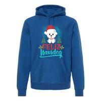 Feliz Navidog Poodle Dog Christmas Tree Christmas Gift Funny Gift Premium Hoodie