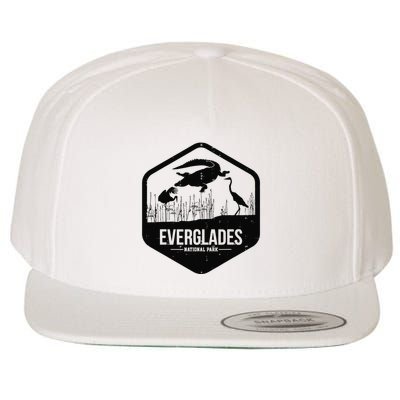 Florida National Park Everglades National Park Wool Snapback Cap