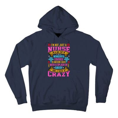 Funny Nurse Personality Tall Hoodie