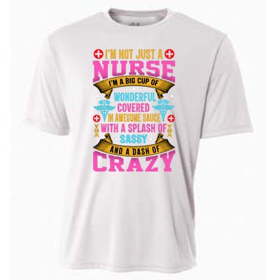 Funny Nurse Personality Cooling Performance Crew T-Shirt