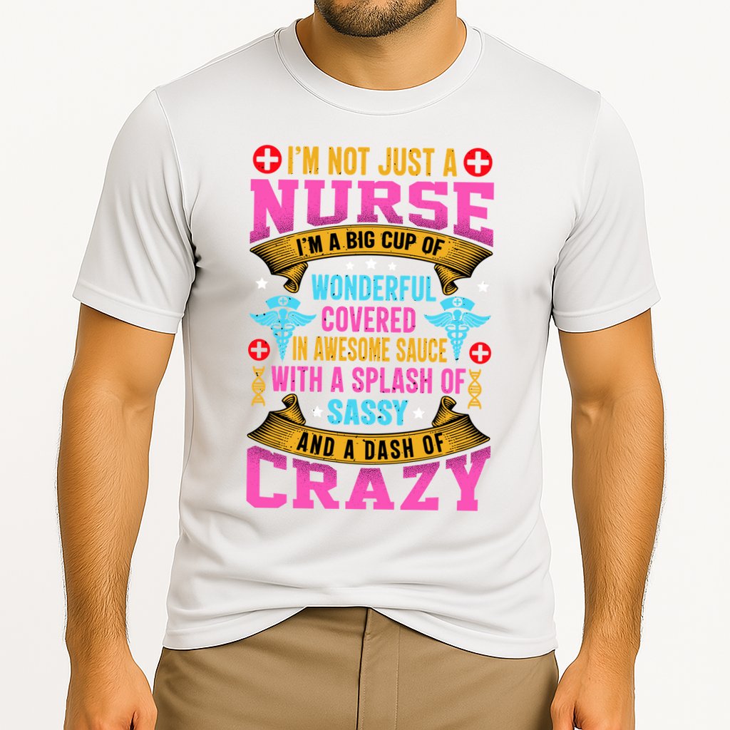 Funny Nurse Personality Cooling Performance Crew T-Shirt
