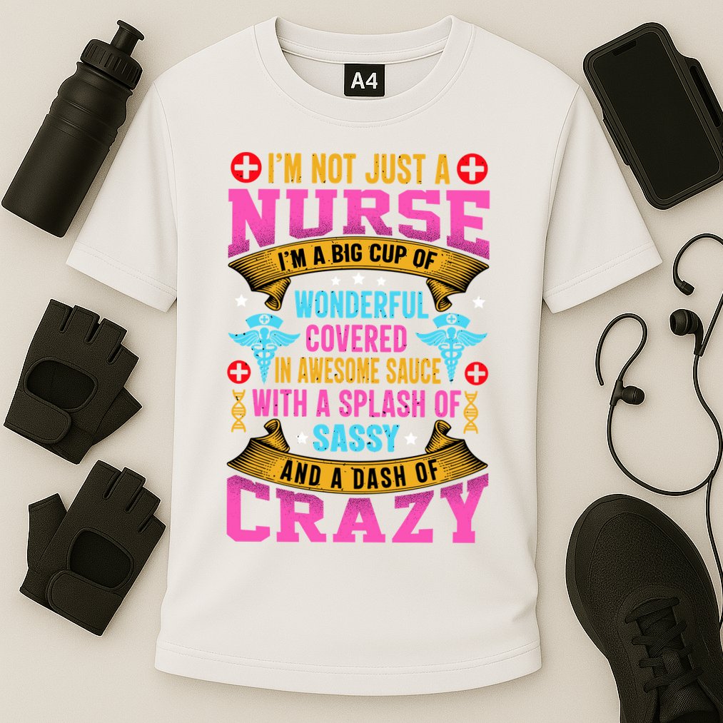 Funny Nurse Personality Cooling Performance Crew T-Shirt