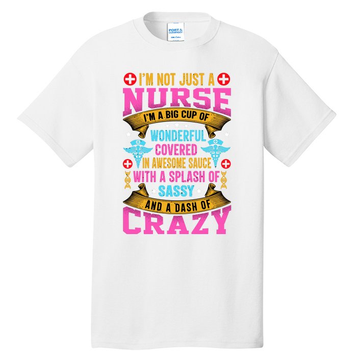 Funny Nurse Personality Tall T-Shirt