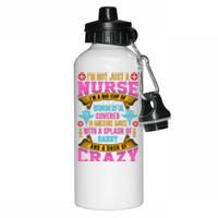 Funny Nurse Personality Aluminum Water Bottle