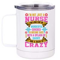 Funny Nurse Personality 12 oz Stainless Steel Tumbler Cup