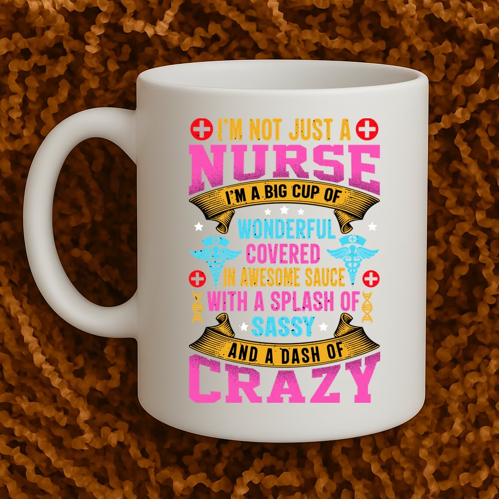 Funny Nurse Personality Mug