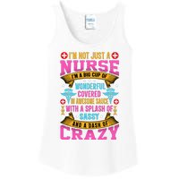 Funny Nurse Personality Ladies Essential Tank