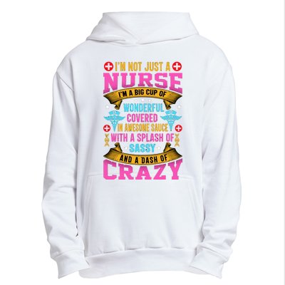 Funny Nurse Personality Urban Pullover Hoodie