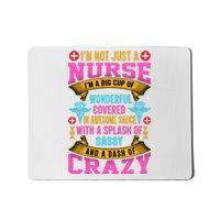 Funny Nurse Personality Mousepad