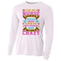 Funny Nurse Personality Cooling Performance Long Sleeve Crew