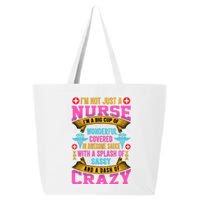 Funny Nurse Personality 25L Jumbo Tote