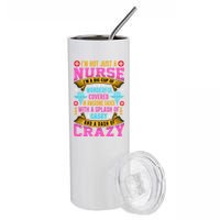 Funny Nurse Personality Stainless Steel Tumbler