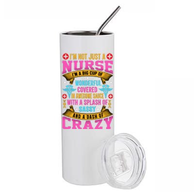 Funny Nurse Personality Stainless Steel Tumbler