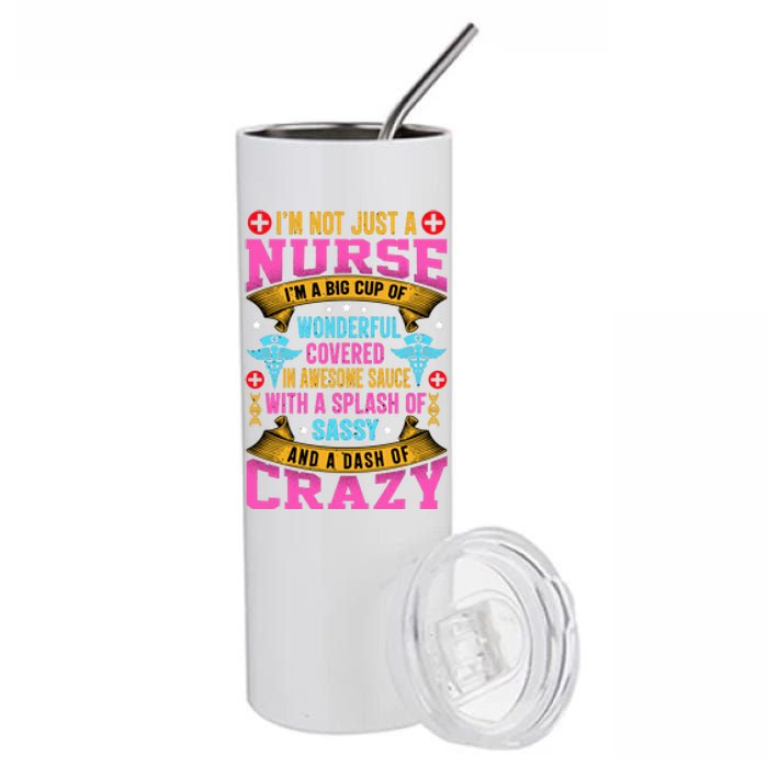 Funny Nurse Personality Stainless Steel Tumbler