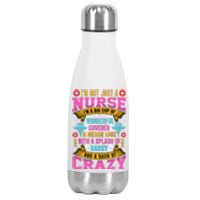 Funny Nurse Personality Stainless Steel Insulated Water Bottle