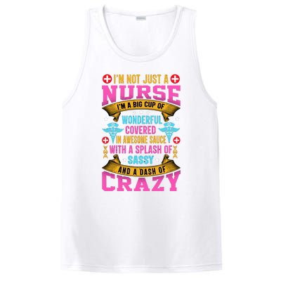 Funny Nurse Personality PosiCharge Competitor Tank