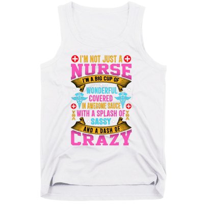 Funny Nurse Personality Tank Top