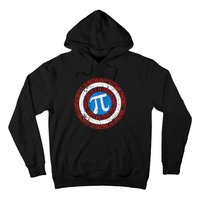 funny National Pi Day Math Teacher Captain Hoodie