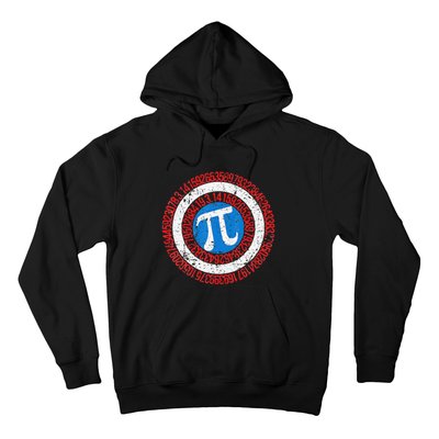 funny National Pi Day Math Teacher Captain Hoodie