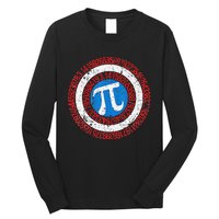 funny National Pi Day Math Teacher Captain Long Sleeve Shirt