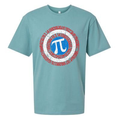 funny National Pi Day Math Teacher Captain Sueded Cloud Jersey T-Shirt