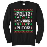 Feliz Navidad Putos Funny Christmas Sweater Design Sweatshirt Sweatshirt