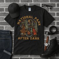 Funny National Park After Dark Adventure Tall T-Shirt