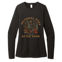 Funny National Park After Dark Adventure Womens CVC Long Sleeve Shirt