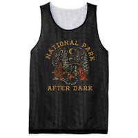 Funny National Park After Dark Adventure Mesh Reversible Basketball Jersey Tank