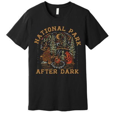 Funny National Park After Dark Adventure Premium T-Shirt