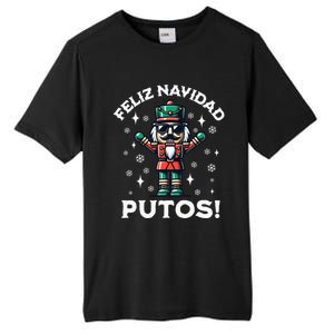 Feliz Navidad Putos Nutcracker Funny Christmas Tall Fusion ChromaSoft Performance T-Shirt