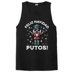 Feliz Navidad Putos Nutcracker Funny Christmas PosiCharge Competitor Tank