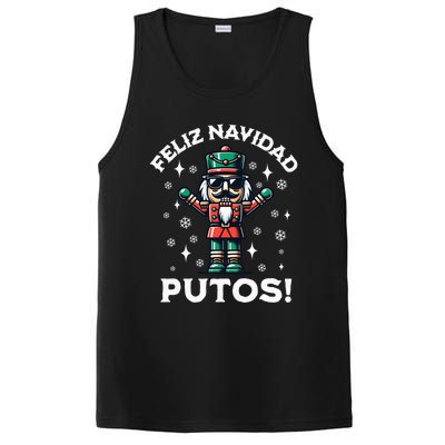 Feliz Navidad Putos Nutcracker Funny Christmas PosiCharge Competitor Tank