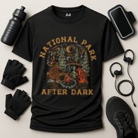 Funny National Park After Dark Cooling Performance Crew T-Shirt