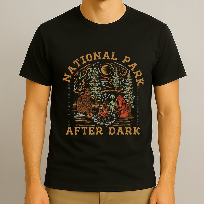 Funny National Park After Dark T-Shirt