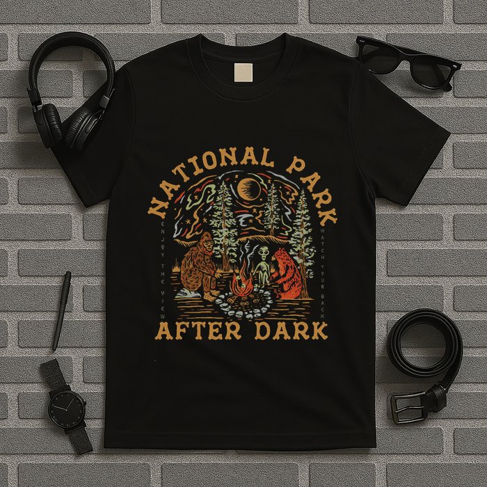 Funny National Park After Dark T-Shirt