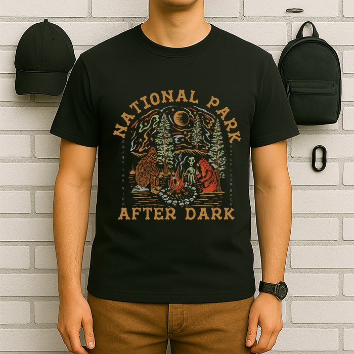 Funny National Park After Dark T-Shirt