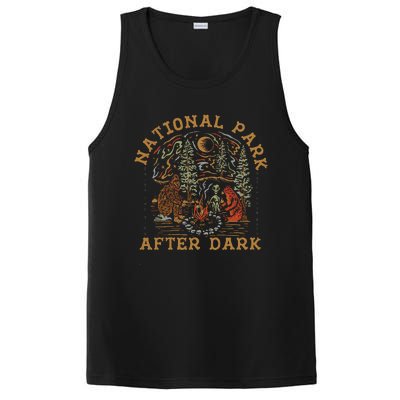 Funny National Park After Dark PosiCharge Competitor Tank