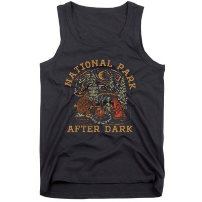 Funny National Park After Dark Tank Top