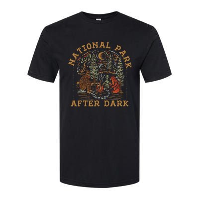 Funny National Park After Dark Softstyle CVC T-Shirt