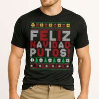 Feliz Navidad Putos Ugly Sweater Christmas Funny Cooling Performance Crew T-Shirt