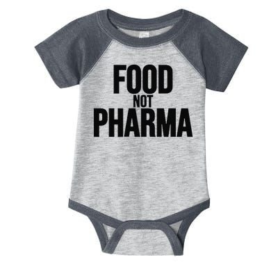 FOOD NOT PHARMA Infant Baby Jersey Bodysuit